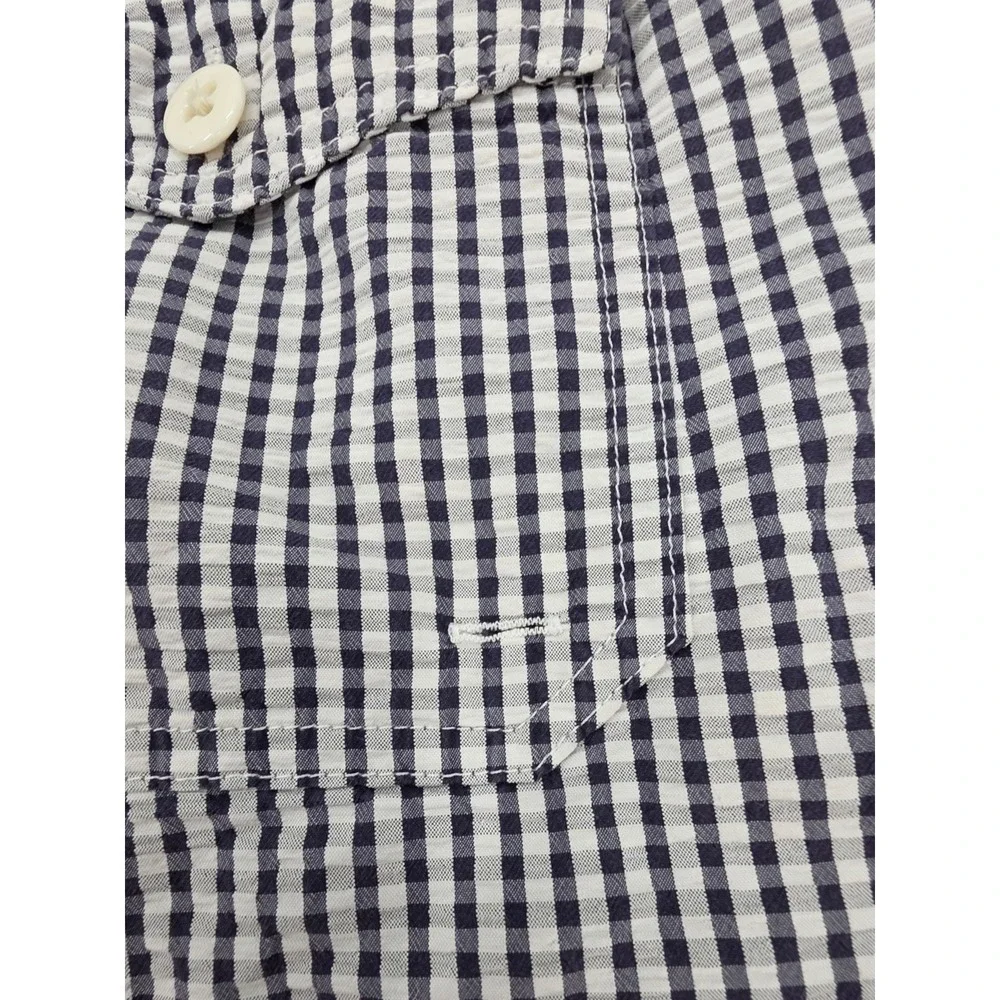 J. Crew Mens XXL Navy White 6